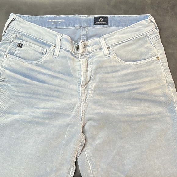 Adriano Goldschmied Blue Corduroy Pant - Picture 2 of 6